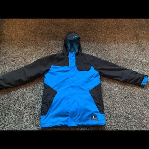 under armour black coat